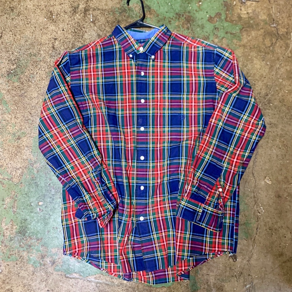 Chaps Winter Plaid Oxford